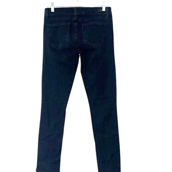 Paige Womens Straight Leg Jeans Size 27 Dark Wash Denim - Picture 5 of 8